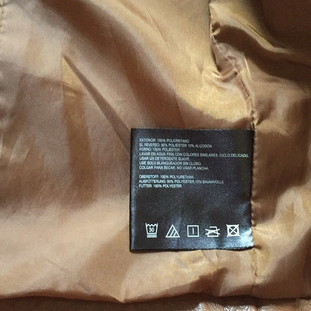 Bernardo Light Brown Leather Jacket - image 6